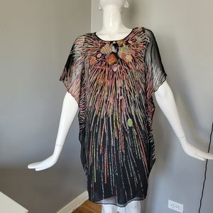 Marc Jacobs Sheer Silk Mini, GUC, Size 4